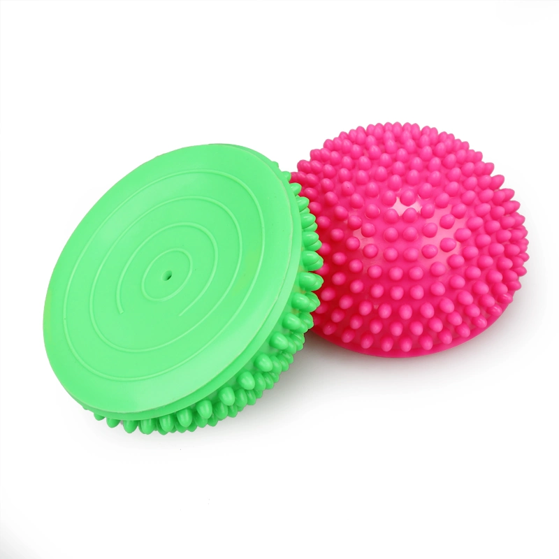 Venda por grosso de brinquedos infláveis em PVC, metade do sensor de balanceamento de yoga massagem Ball para filhos adultos