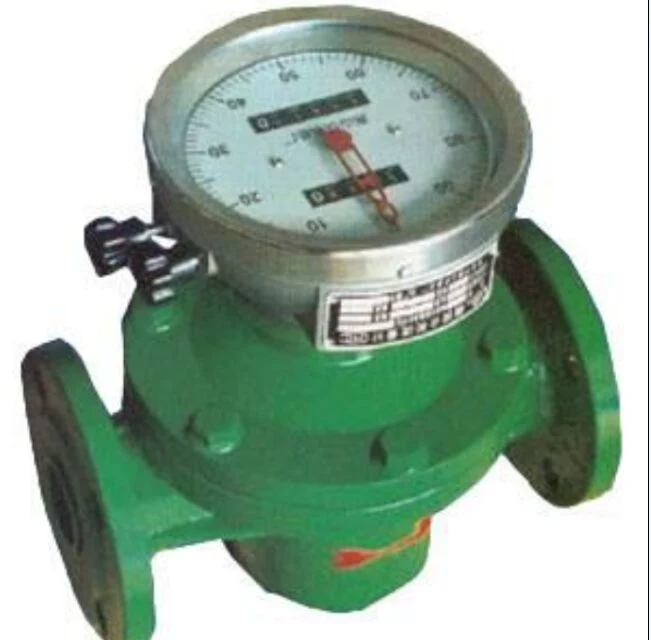 High Viscosity Vegetable Oil Flow Meter Diesel Fuel Oval Gear Flowmeter
