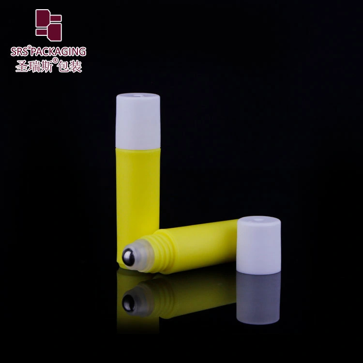 SRS Stock Products Matt Yellow 2ml Oil Bottle Cute Roller