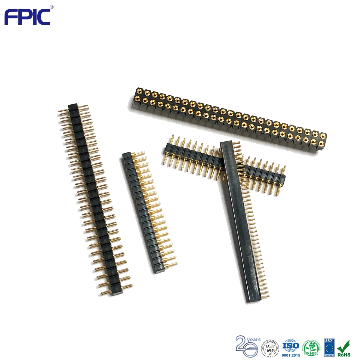 Fpic Quick Lead Time But Good Price SMT Board to Board 2.54 Pitch PCB Board Parts Electronic Connectors