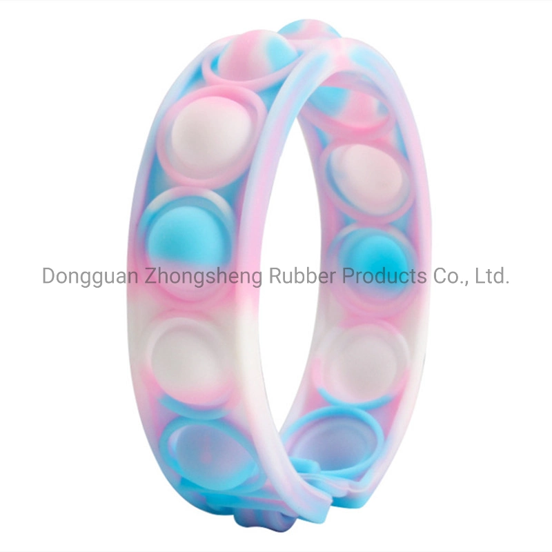 FDA Grade Silicone Colorful Rats Pioneer Bracelet Wristband