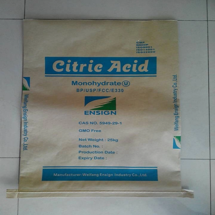 Original Factory Price Ensign Brand Food Grade with Competitive Price Citric Acid Monohydrate