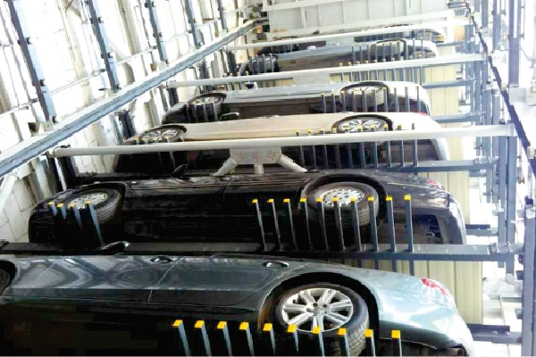 BV Approved 11 Storey Vertical Lifting Car Parking System