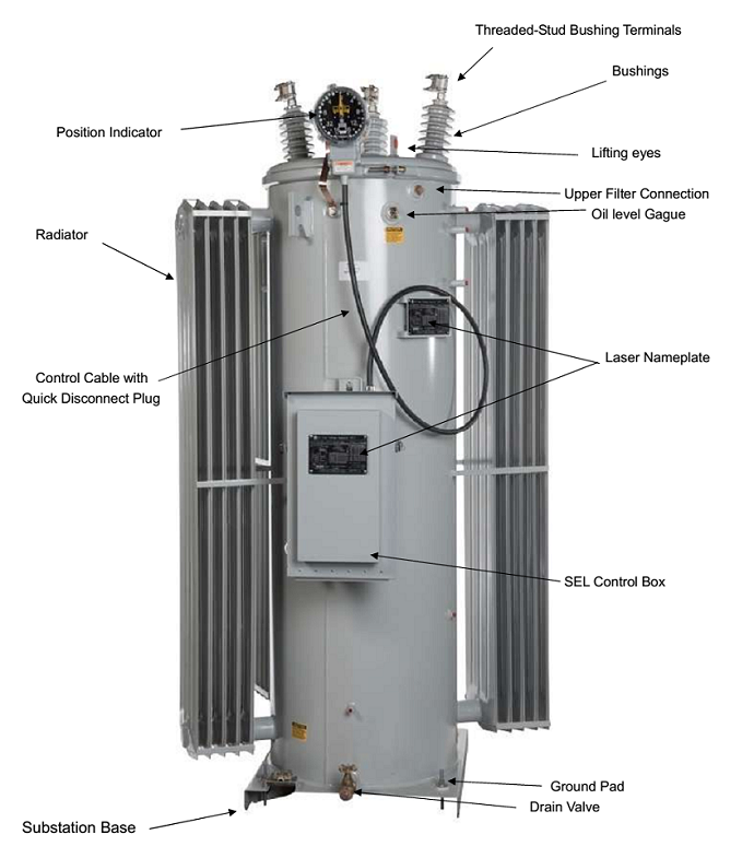 Vr-8 11kv Automatic Step Voltage Regulator