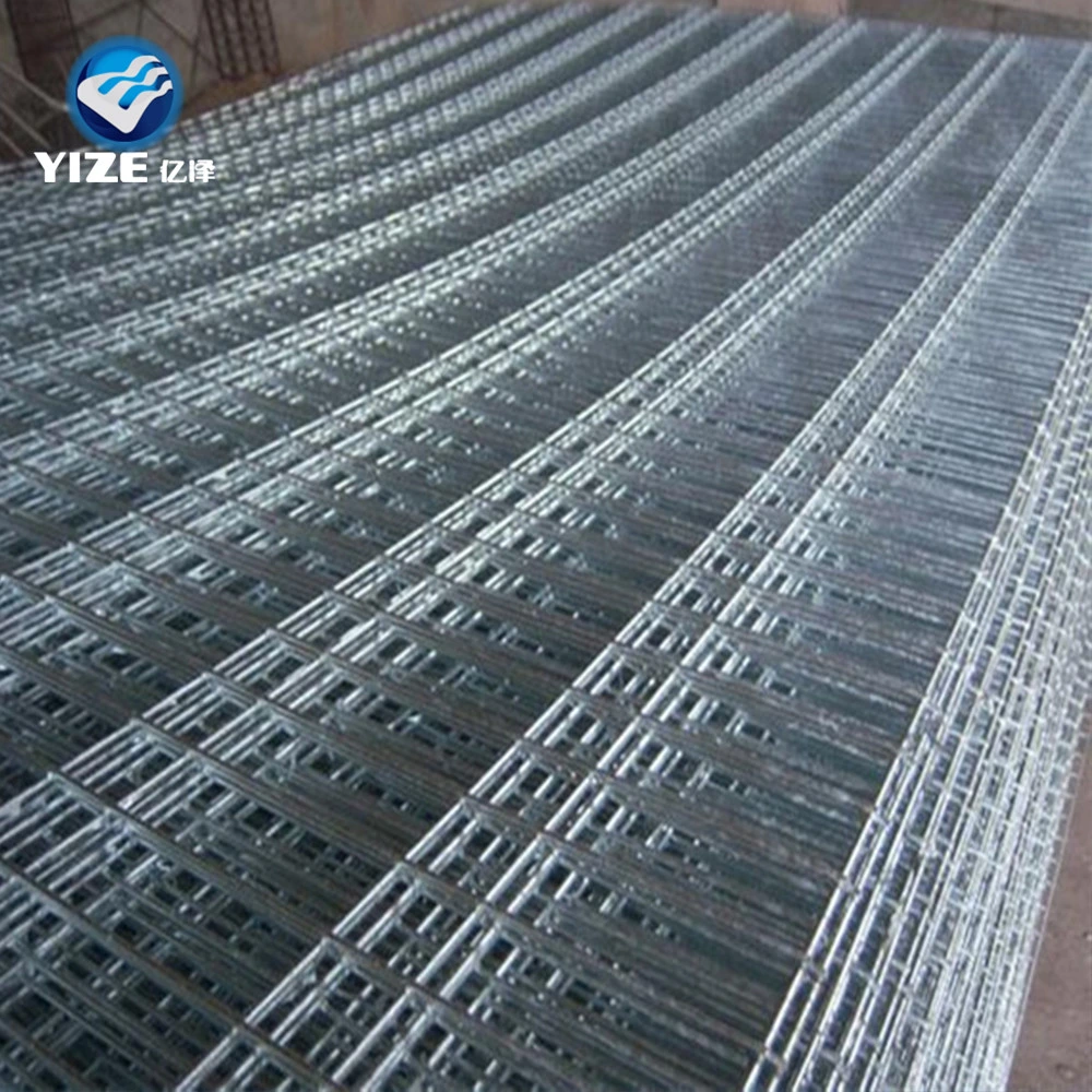 Pintura estructura de acero galvanizado 4X4 Paneles de malla de alambre de acero galvanizado