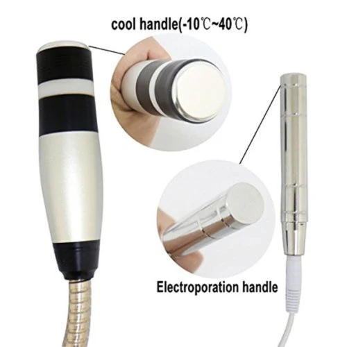 Multifuncional eléctrico de la máquina Facial Bio galvánica levantamiento facial piel apretando el dispositivo de radiofrecuencia RF