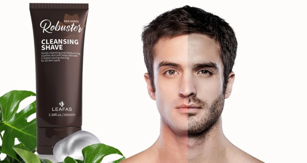 La haute qualité pour hommes Nettoyant Facial Mens Crème de rasage