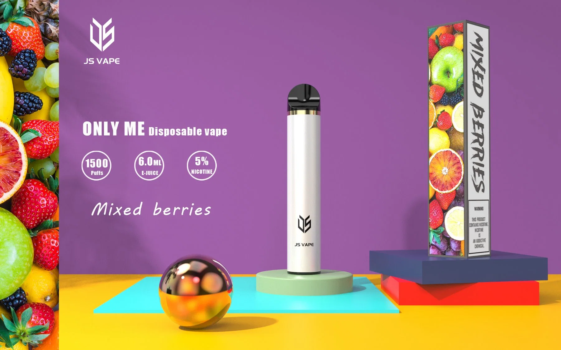 Wholesale/Supplier Electronic Cigarette Only Me Disposable/Chargeable Vapes Pen