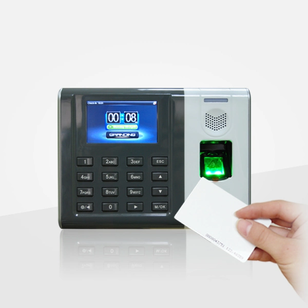 (GT-100) 3, 000 Fingerprint Time Recorder Optioanl 125kHz or 13.56MHz Card Support WiFi Function