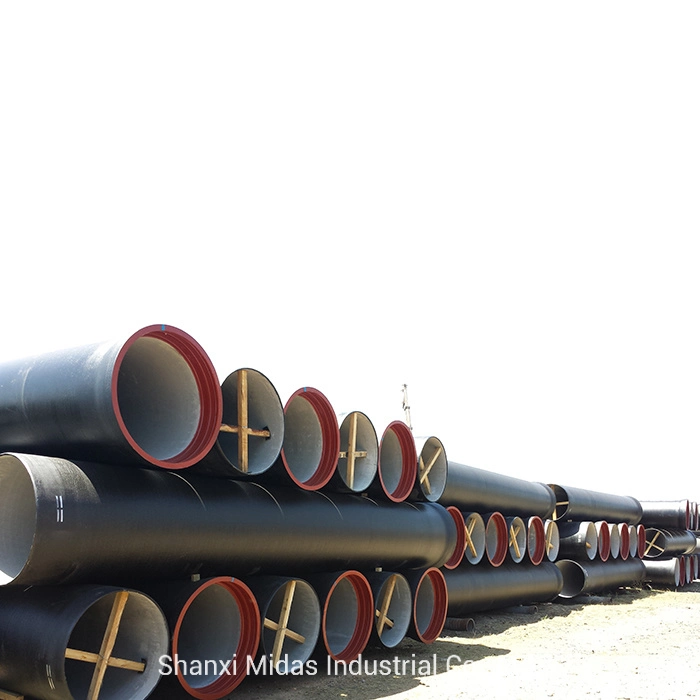 One Global Professional Manufacturer of ISO2531 Ductile Cast Iron Pipes C25 C30 C40 K9
