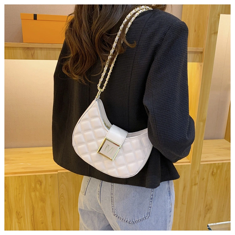 Wholesale/Suppliers Replicas Custom Women Handbags Luxury PU Leather Shoulder Quilted Designer Lady Brand Embroidery Crossbody Hobo Shopper Bag for Ladies Classic