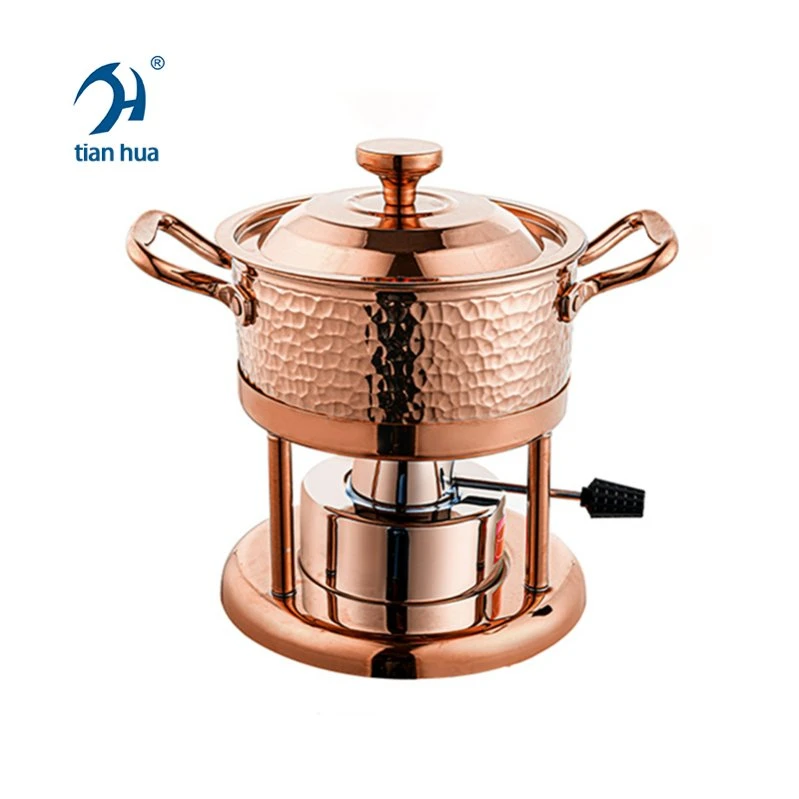 Stainless Steel Inflatable Gas Stove Outdoor Small Hot Pot Kitchen Appliance