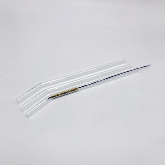 China Wholesale Large Quantity High Borosilicate Glass Straw Glass Pipe