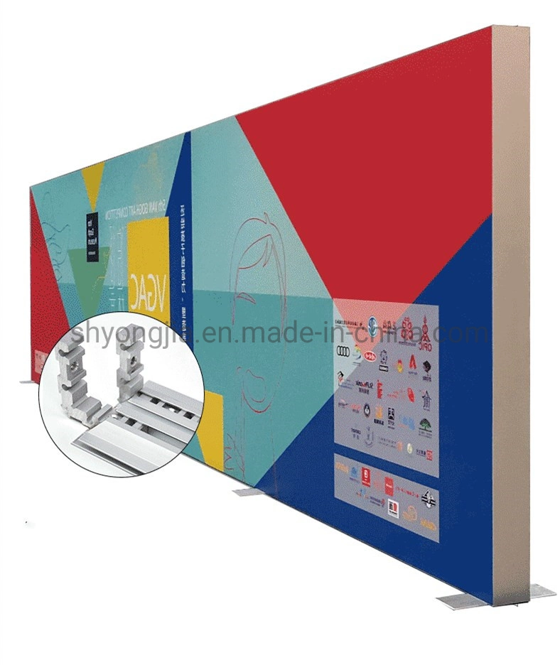 Double Sided Aluminium Freestanding Advertising Seg Display B