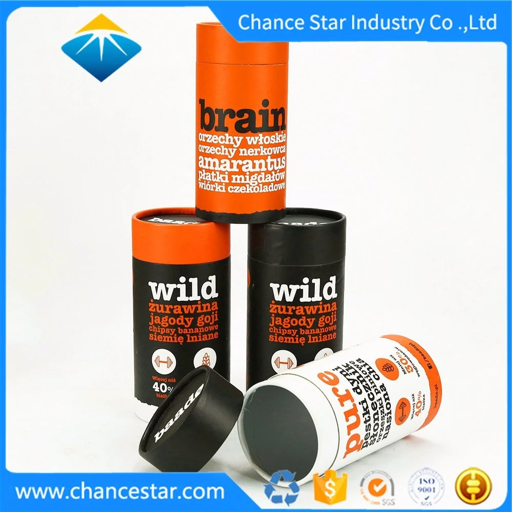 Custom Cardboard Paper Tube Foil Lined for Food Packaging