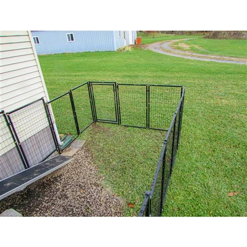 Dog Fence PVC Powder Coated Dog Kennel Welded Wire Mesh Chain Link Fence