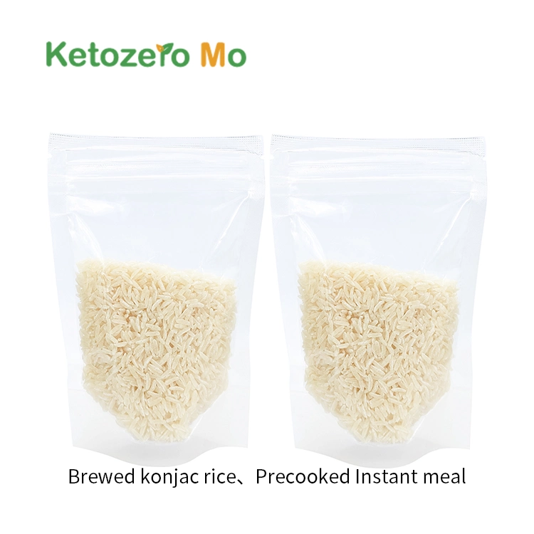 Keto Lebensmittel Selbst Heizung 10 Minuten Schnell Einfach Bequem Konjac Reis Getrocknet 1 Kg