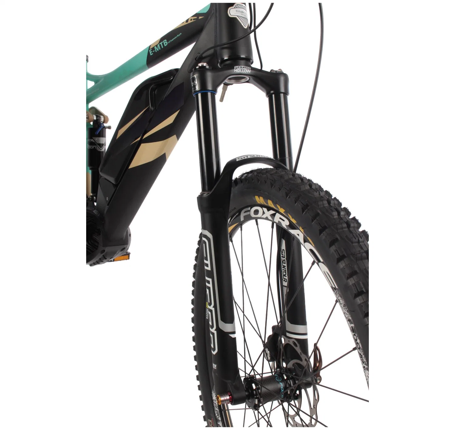 27,5inch Öldruck-Suspenfork 500W Bafang MID-Motor 11 Drehzahl Elektrofahrrad