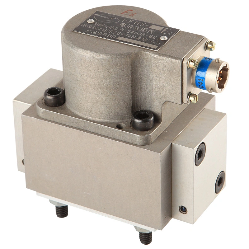 609 FF-115 Explosion Proof Electro-Hydraulic Flow Control Servo Valve (12L, 10mA)