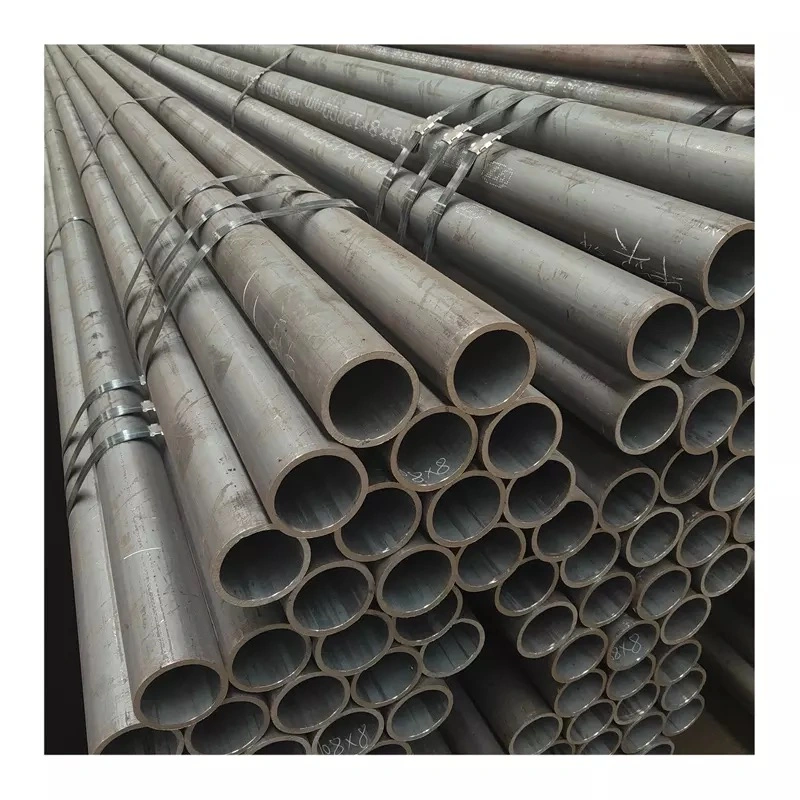 ASTM AISI 4130 4140 Hot Rolled Carbon Steel Ms Mild Steel Round Tube Seamless Alloy Steel Pipe for Boiler Shipbuilding