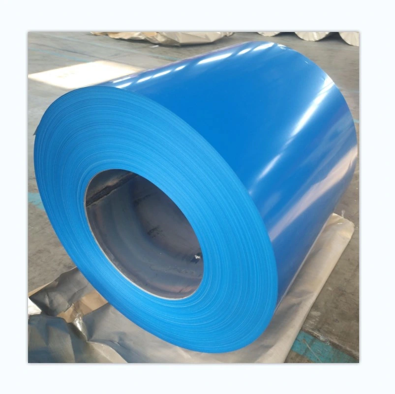 Color Painted Metal Roll Paint Galvanized Zinc Coating PPGI PPGL Zinc Aluminium Roofing Steel