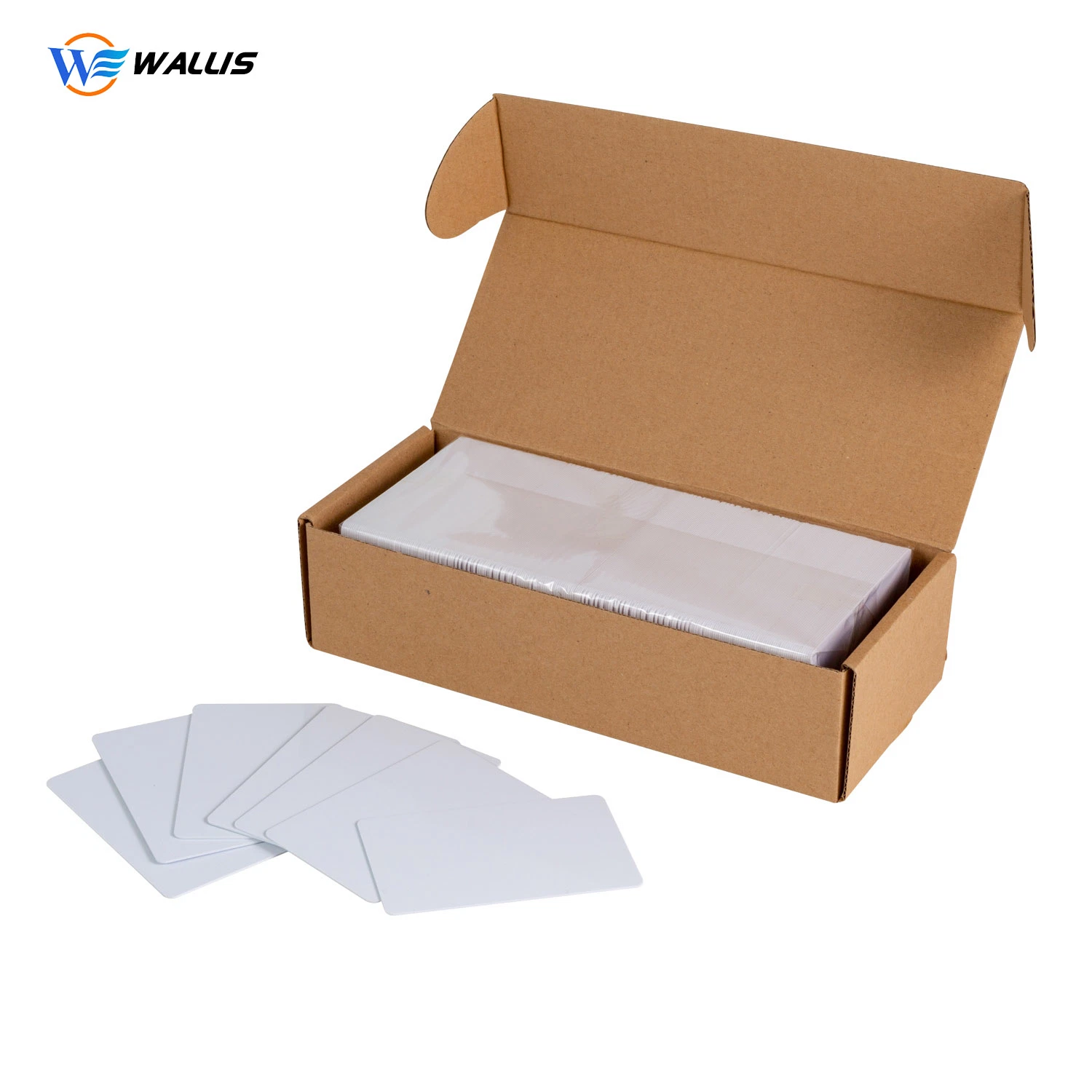 Full Color Printing Private Design Logo Transparent White Blank Card Embossed PVC Business Name Card