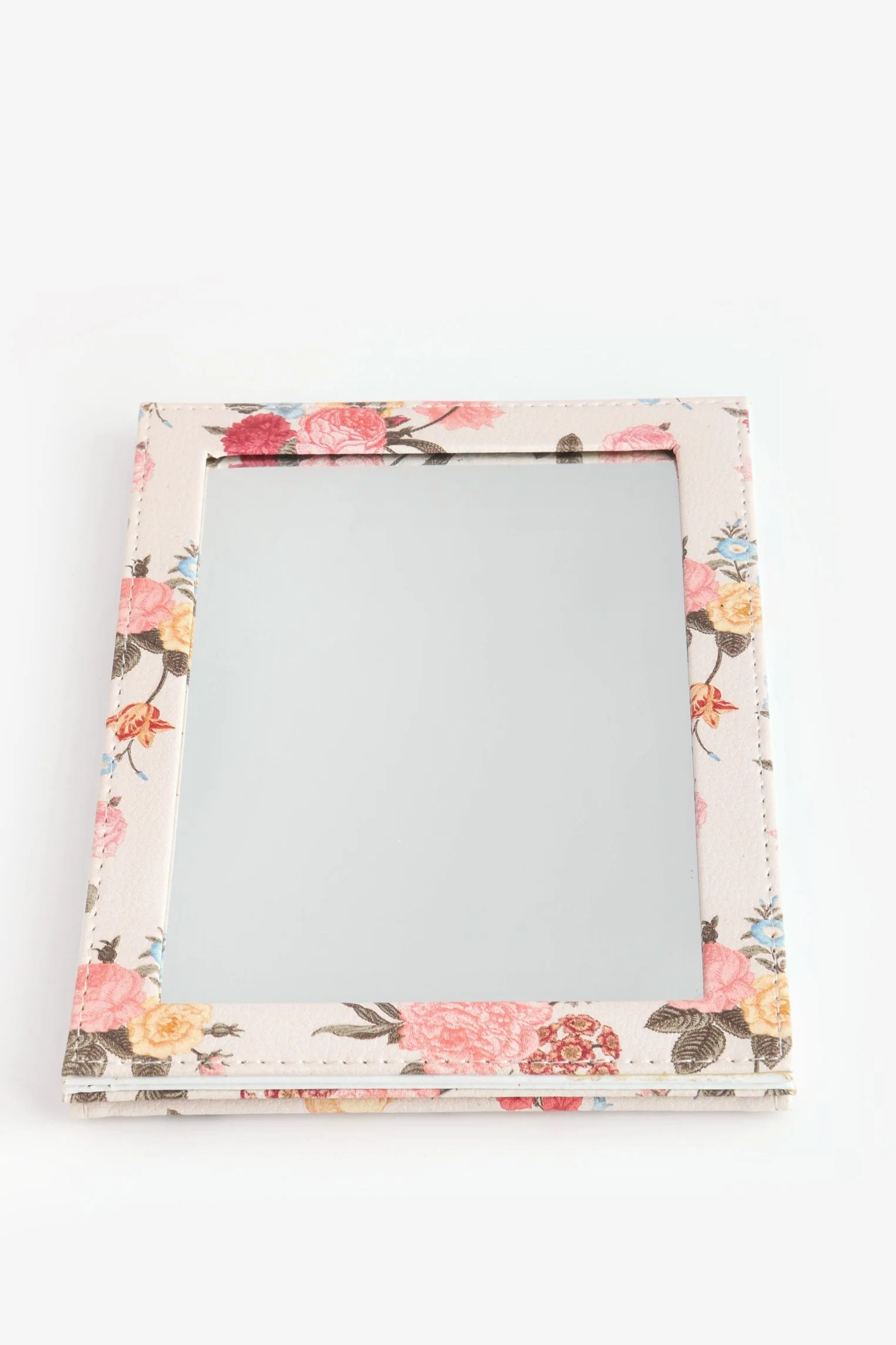 Wholesale/Supplier New Material Vanity Table Stand Custom Leather Small Make up Mirror