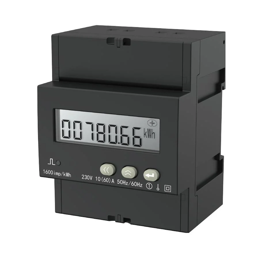 Consommation d'énergie Compteur triphasé Volt Ampère Watt