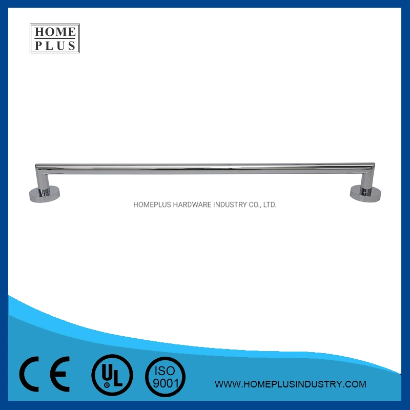 Bathroom Clothes Hanger Stainless Steel Towel Rail Brushed Single Towel Bar