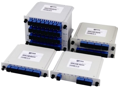 1X8 CWDM de fibra óptica para la transmisión de FTTH