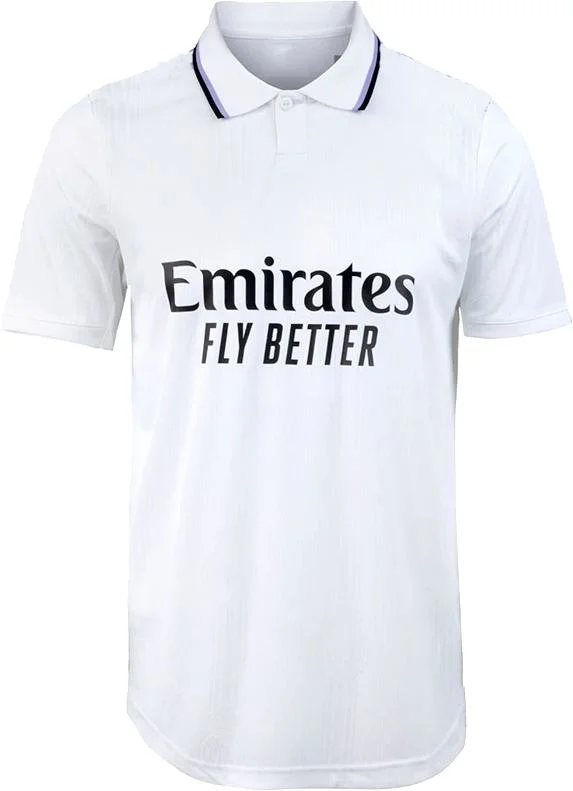 22 23 Nouveau modèle de la qualité de l'Homme Grade Thai Soccer Jersey Mbappe Benzema en stock de chemises de football