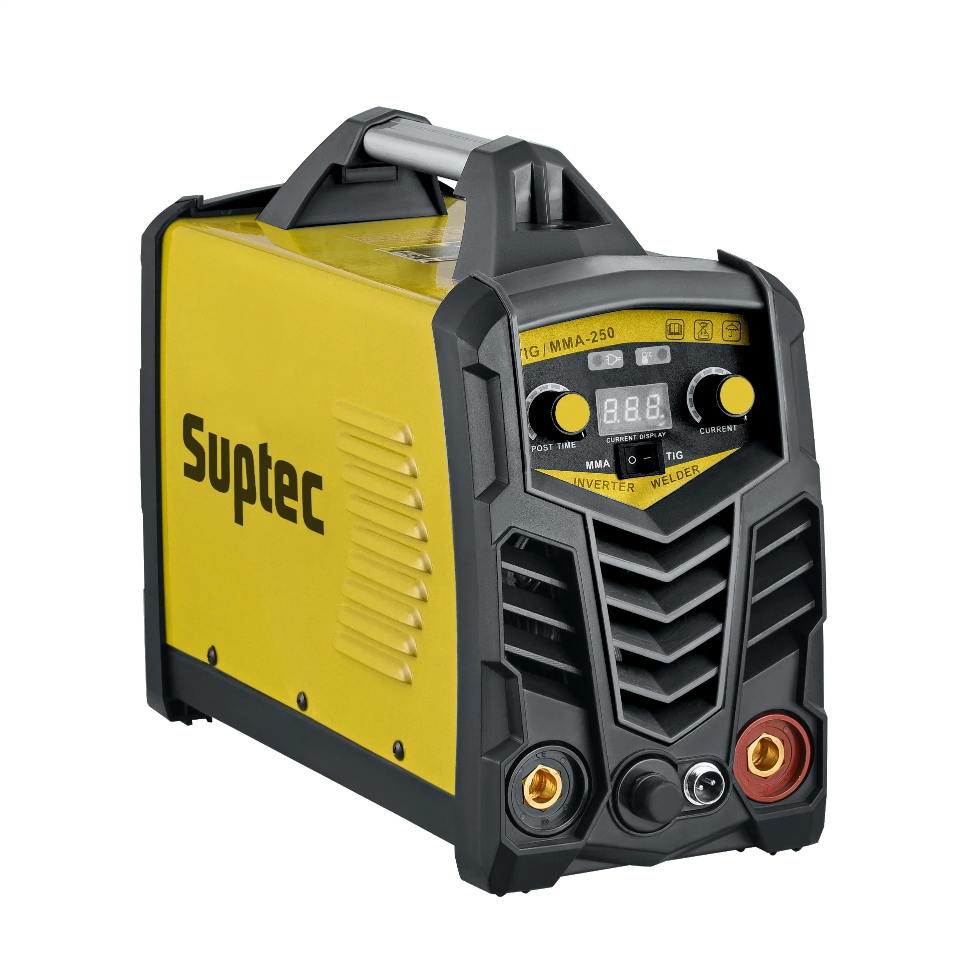 Suptec TIG 231 una máquina de soldadura con gas argón motor DC, un 85% de los soldadores Inverter 0,73 Cos Venta caliente y de alta frecuencia TIG MMA 220V DC TIG Máquina de soldadura