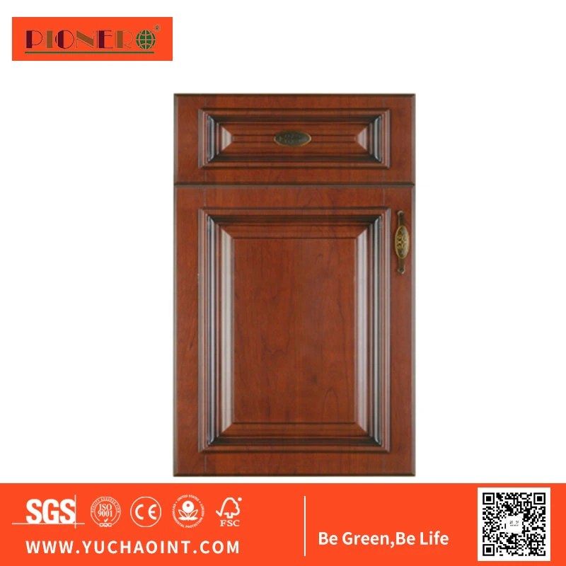 Factory Directly 2019 Newly Solid Wood Kitchen Cabinets MDF / Partical Board Cabinet Door