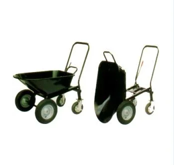 Industrial Metal Four Wheel Wheelbarrow Dump Cart Wb4800