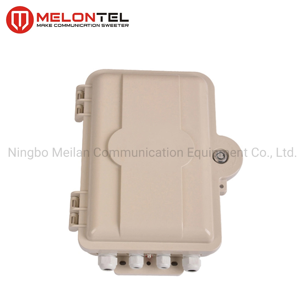 Fully Stocked Outdoor Use PC Plastic 8 Port Fiber Optic Junction Box