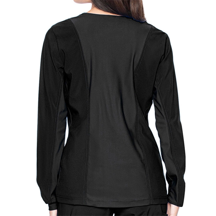 Urbane Performance Female Langarm Medical Scrub Top Jacket Medical Anzüge Krankenhaus Kleidung