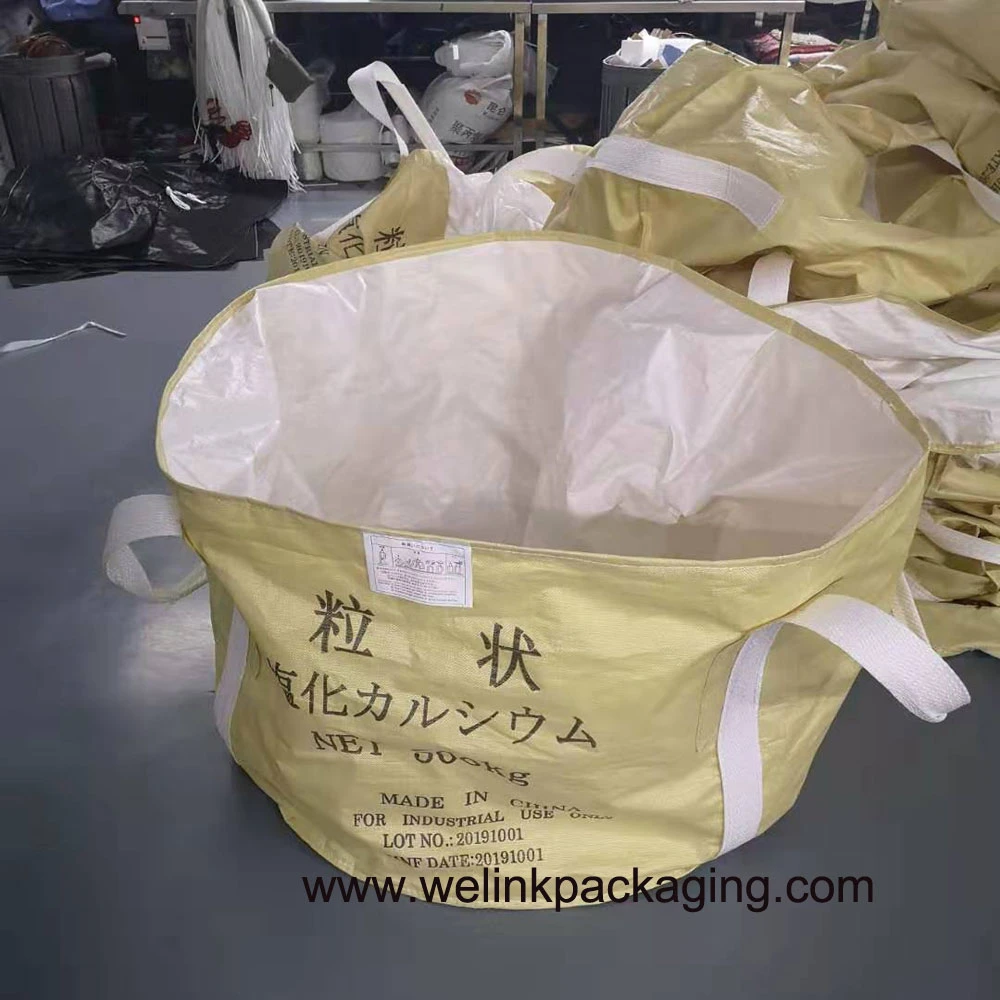 China FIBC Manufacturer New Polypropylene PP Woven Big Bag