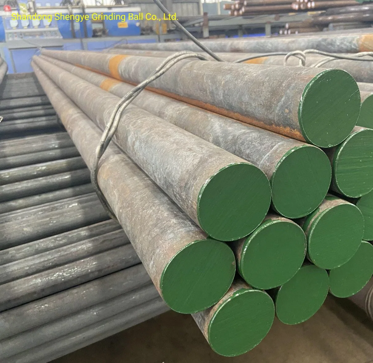 Long Service Life Wear Resistance Grinding Media Steel Rod for Rod Mill