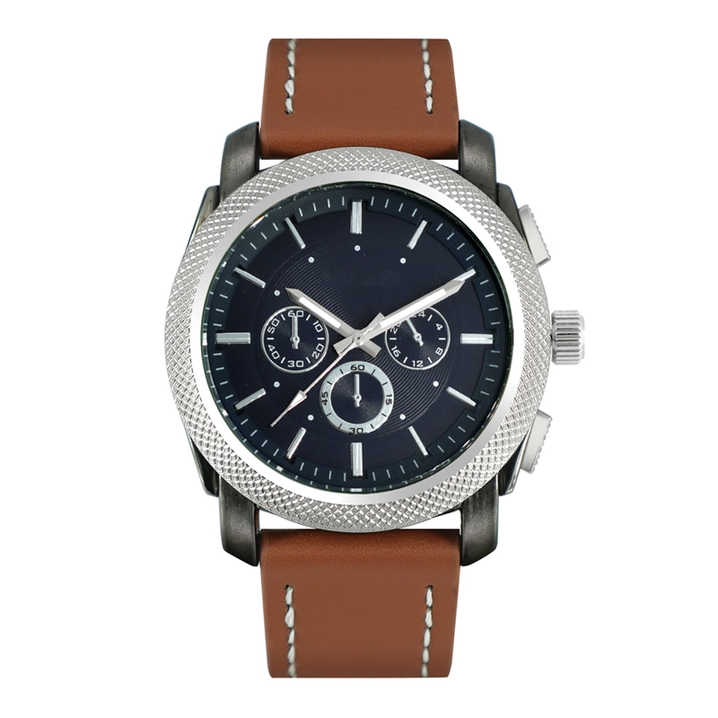 Classic Fashion 2021 Designs Custom Logo Brown Brand Leather Business Quartz Watches