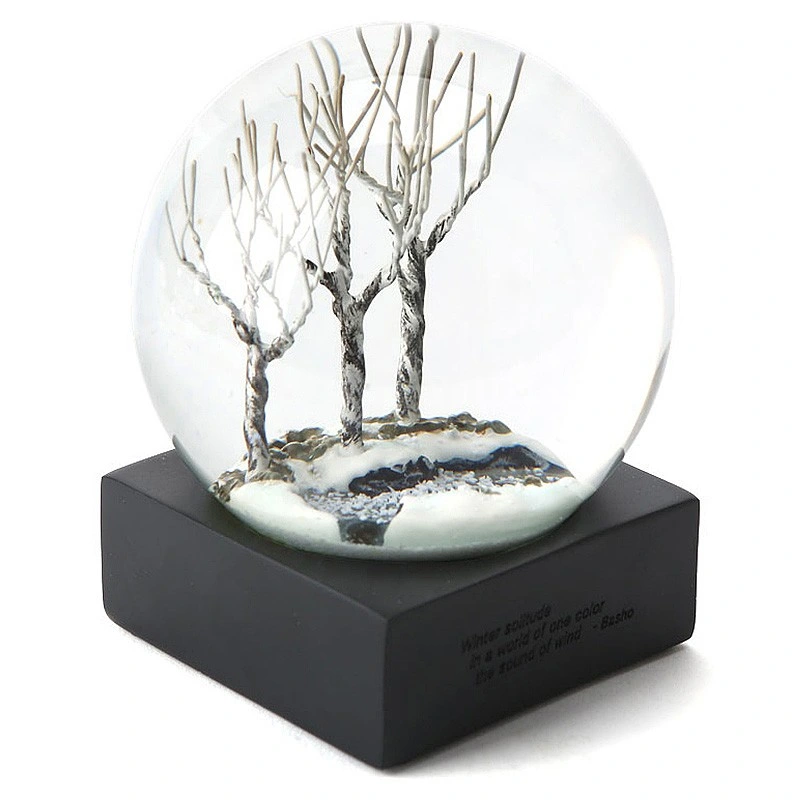 Resin Snowglobe 150mm Glass Snow Ball Snow Globe Home Decor