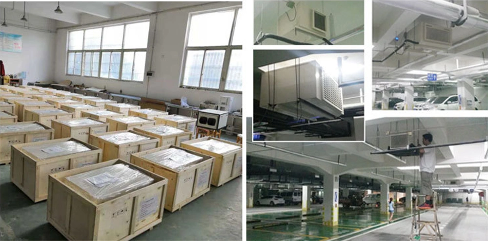 240L/Day Digital Display Duct Ceiling Mounted Industrial Air Dehumidifer Equipment for Basement and Greenhouse