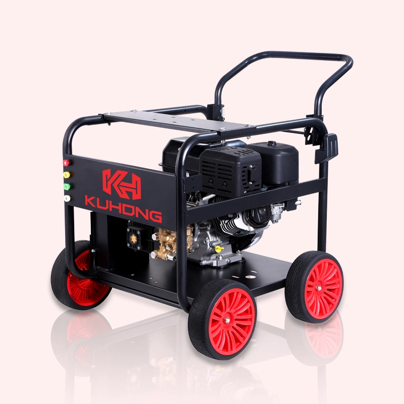 Kuhong 17HP 2175psi High 40L Sewer Jetting Pressure Washer Gas Petrol Engine