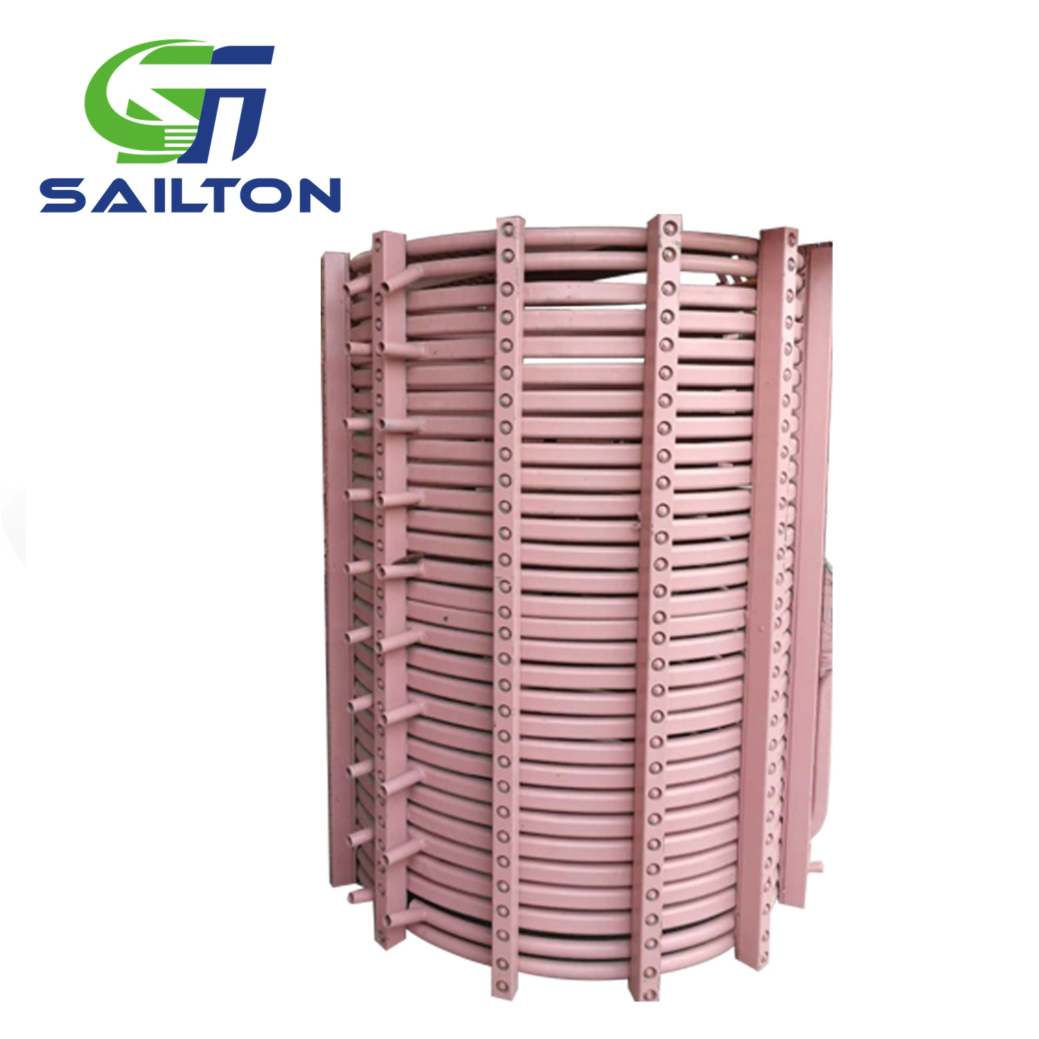 750kw 50Hz Induction Furnace Aluminum Copper Tube Shell Coil