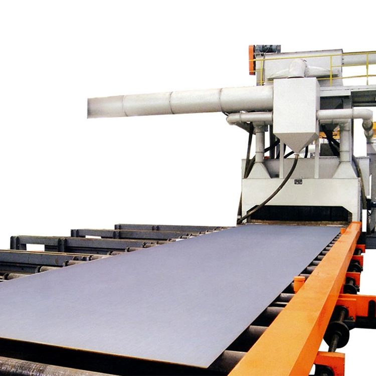 Roller Conveyor Tunnel Type Shot Blasting Machine for Steel and Aluminum Wheel