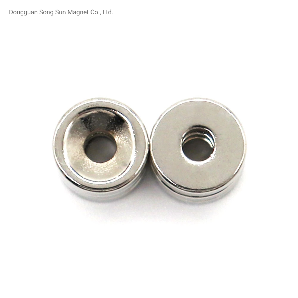 Neodymium Countersunk Magnet N35/N40 Diameter 20mm, Thickness 5mm, Hole Diameter 4mm/3.5mm