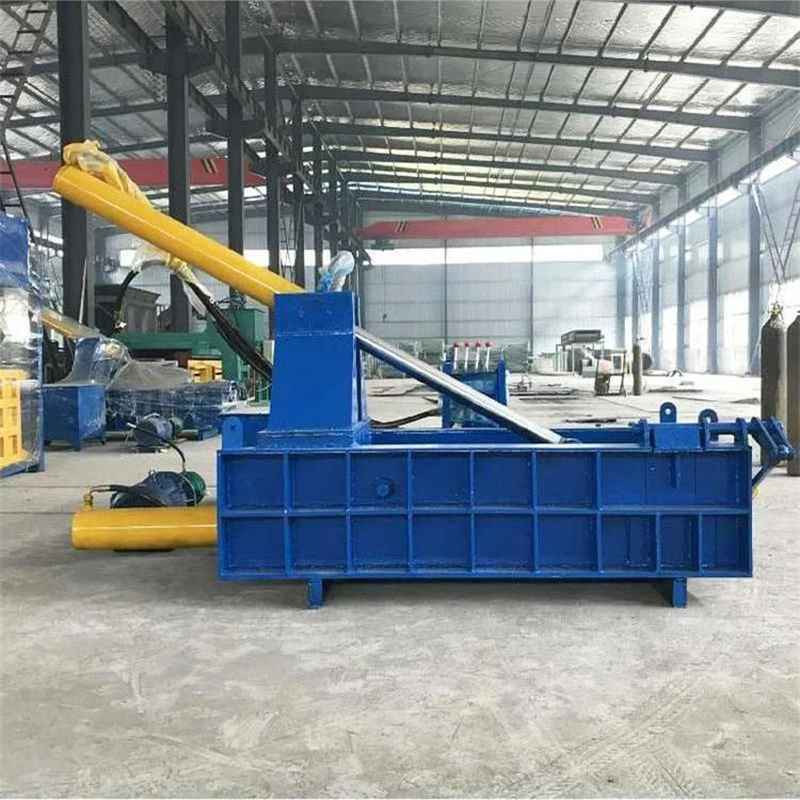 Diesel Generator Hydraulic Briquette Machine Metal Scrap Baler with Remote Control