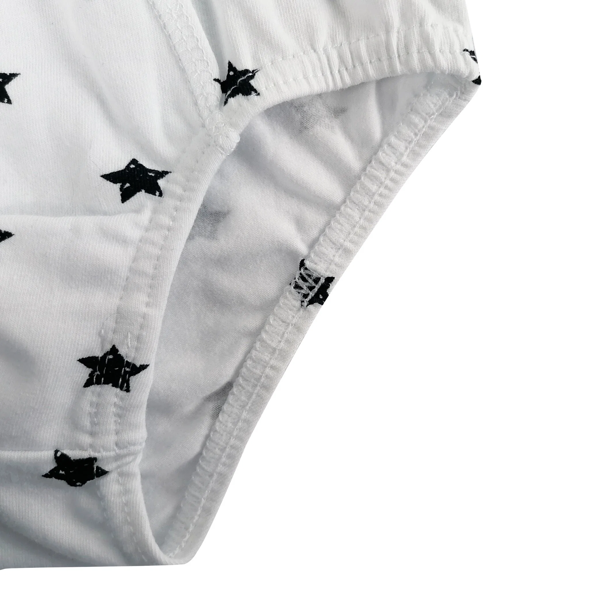 Wholesale/Supplier Customize Cute Star Print Breathable Cotton Boys Briefs