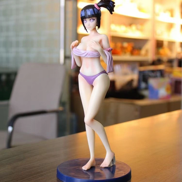 Factory Supply Hyuga Hinata Naruto Japanese Sexy Figure Wholesale/Supplier Anime Figure Toys