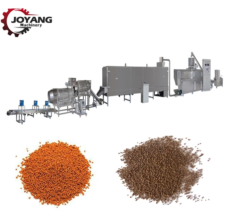 Automatic Fish Food Making Machine Mill Floating Fish Feed Production Line