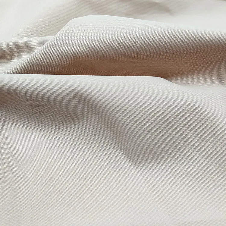 Wholesale/Supplier Polyester Cation Slub Oxford Anti-Fungus Fabric for Fashion Clothing Plain Fake Hemp Linen Like Tweed Fabric